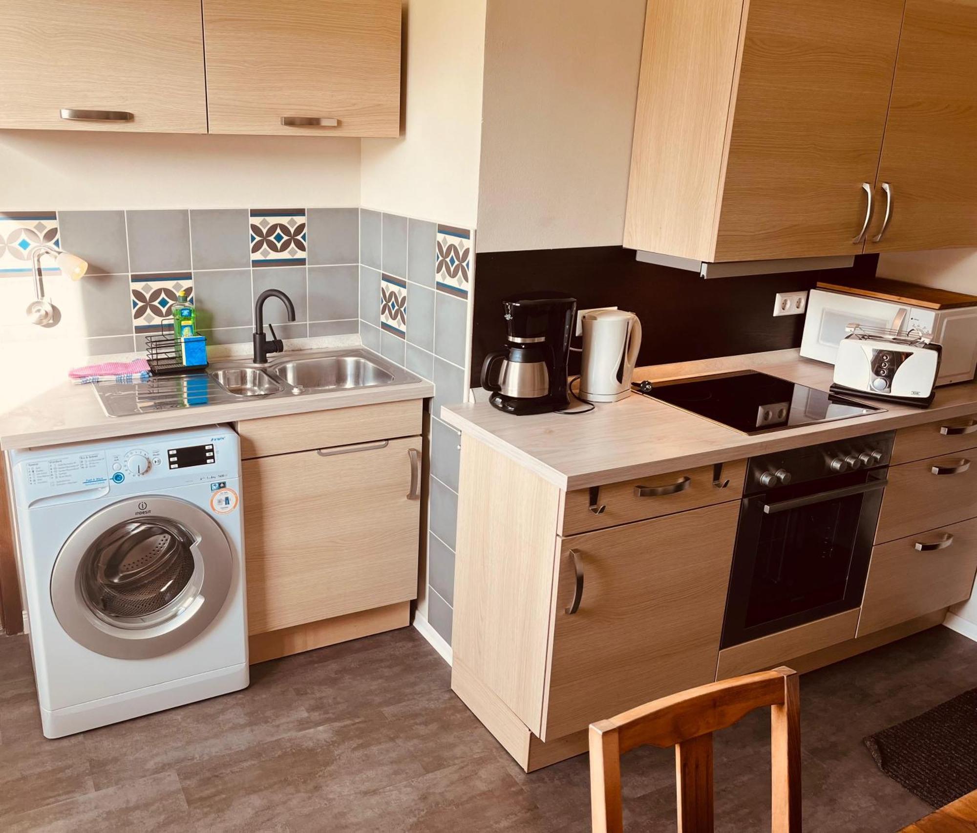 Ferienwohnung Am See Kromlau Bagian luar foto